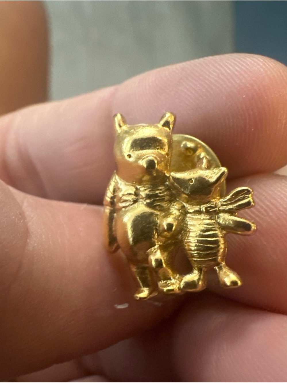 Vintage Disney Winnie the Pooh and Piglet Pin